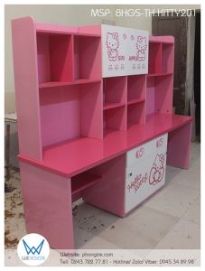 Bàn học đôi tiểu học Hello Kitty BHGS-TH.KITTY201