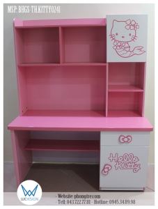 Bàn học Hello Kitty cosplay nàng tiên cá dành dễ thương