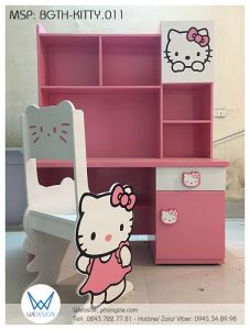Bộ bàn ghế tiểu học Hello Kitty BGTH-KITTY.011