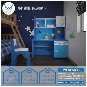 Bộ bàn ghế học sinh tiểu học Doraemon BGTH-DORAEMON.04