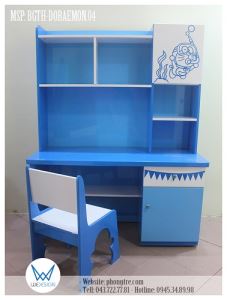 Bộ bàn ghế tiểu học Doraemon và kỳ nghỉ hè thú vị