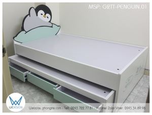 Giường tầng thấp chim cánh cụt Gentle Penguin