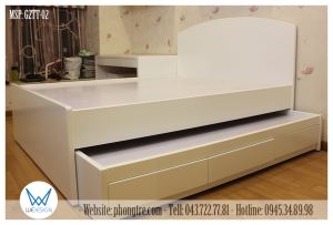 Giường tầng thấp thiết kế đặt giữa phòng ngủ