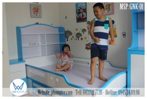 Giường đa năng có ngăn kéo - tủ hộc - giá kệ