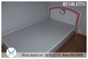 Giường Mèo Hello Kitty có 3 ngăn kéo