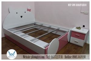 Giường ngủ Mèo Bananya - Ko dễ thương có 3 ngăn kéo