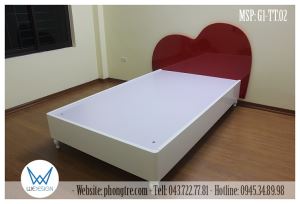 Giường ngủ trái tim G1-TT.02 dành cho Teens girl