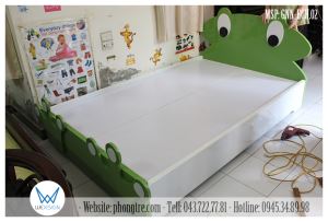 Giường ngủ trẻ em ếch Keroppi ngộ nghĩnh