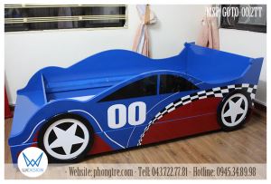 Giường ô tô thể thao 00 kiểu giường 2 tầng thấp