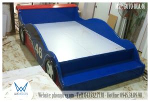 Giường ô tô đua trẻ em mang số hiệu 46