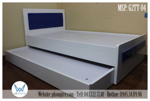 Giường tầng thấp 04 dành cho 2 trẻ em