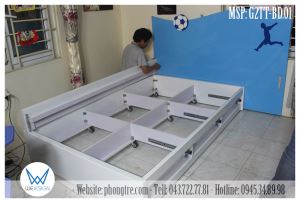 Giường tầng thấp chủ đề bóng đá
