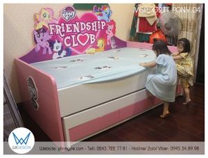 Giường tầng thấp My Little Pony Friendship Club