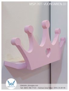 Kệ trang trí vương miện công chúa KTT-VUONGMIEN.01