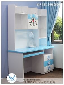 Bàn học liền giá sách Doraemon BHGS-DORAEMON.01