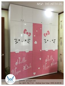 Tủ kịch trần Hello Kitty TKT-KITTY.05